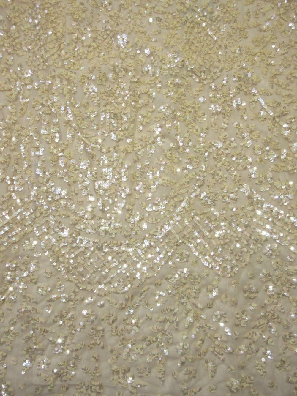 NWT Needle & Thread Seren Ballerina in Champagne Sequin Tulle Maxi Skirt 12 - Picture 5 of 9
